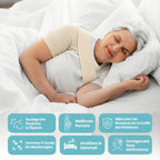 Support d"épaule confortable pour dormir soulagement douleurs nocturnes coiffe des rotateurs