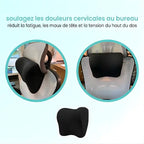 Coussin repose-tête polyvalent pour chaise de bureau gaming et siège auto